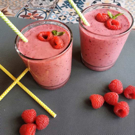 Receta de Smoothie de frutos rojos