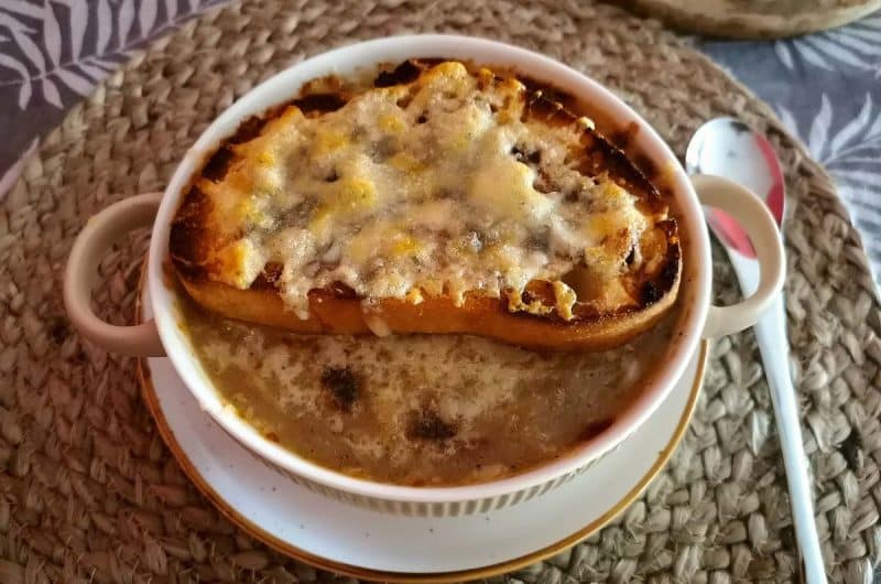 Receta de sopa de cebolla