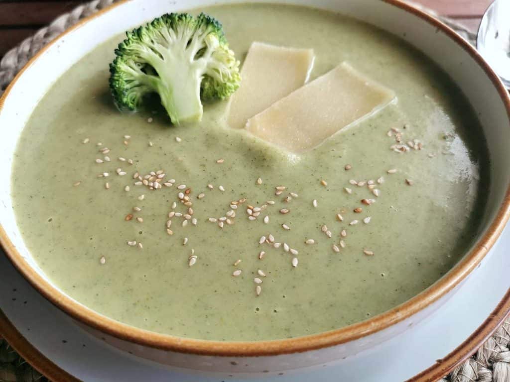 Crema de brócoli