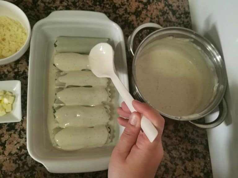 Cubrir con bechamel