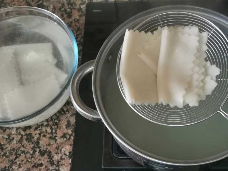 Pasta a bol agua fria