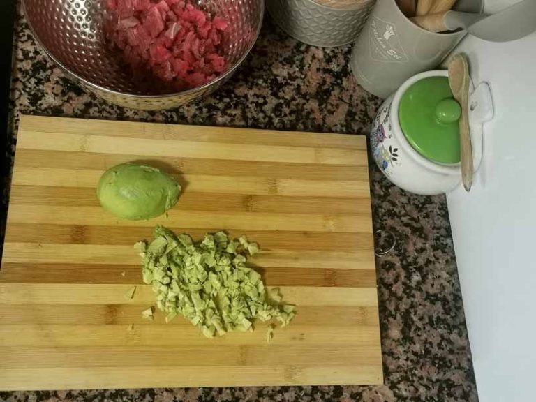 Cortar aguacate