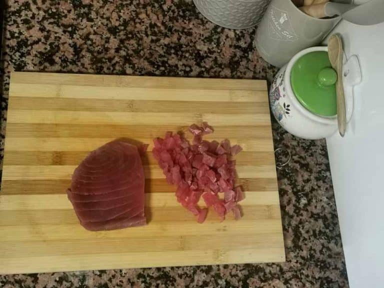 Cortar atun