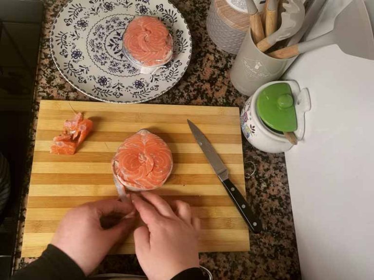 Piel salmon