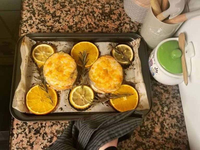 Salmon hecho