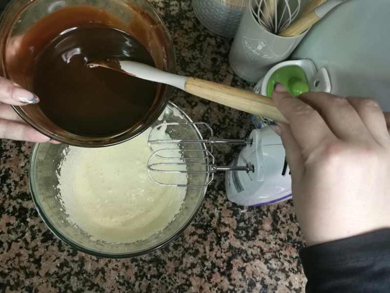 Anadir chocolate desecho