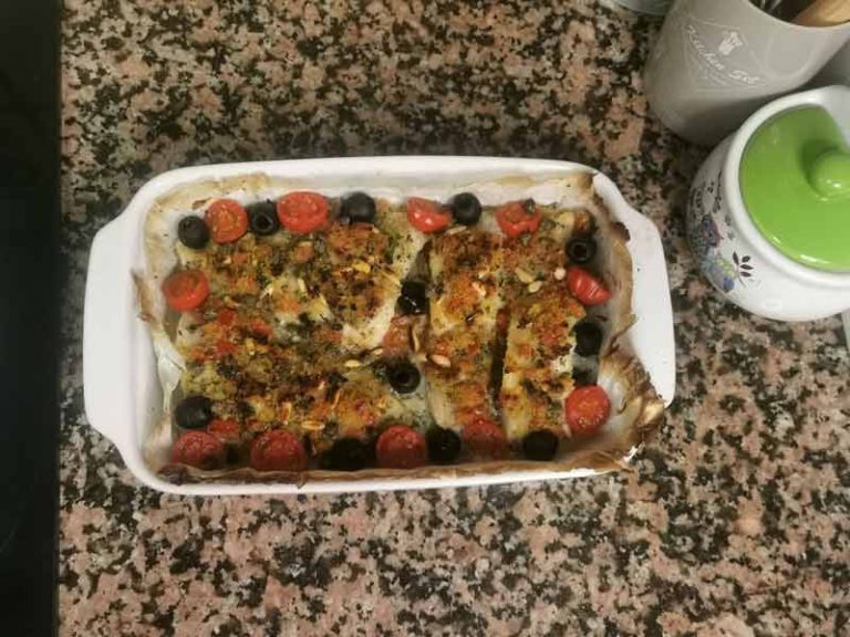 Bacalao terminado