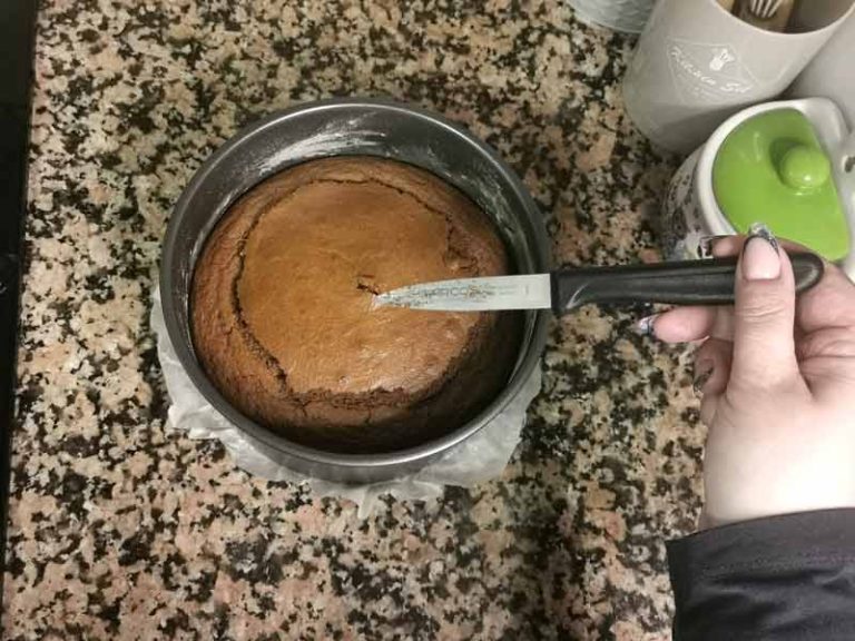 Cuchillo manchado