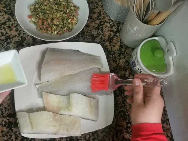 Pincelar bacalao
